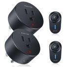 Tomada de controle remoto ELECTOP 15A 1500W Wireless 300FT, pacote com 2