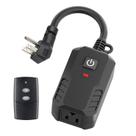 Tomada de controle remoto externa BN-LINK à prova de intempéries 15A, 3 pinos, cabo de 15 cm, alcance de 30 m