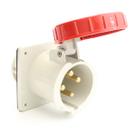 Tomada de embutir 200a 3p+t 380v negativa ip67 strahl n-4846