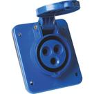 Tomada de Embutir Industrial 2p+t 32 a 220-250 Vca 6 H - Tramontina