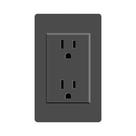 Tomada De Energia Dupla 15A Padrão Americano 110V 250V Painel De PC De Alta Qualidade Embutido Na Tomada De Energia Dupla 15A Padrão Americano 110V 250V Painel De PC De Alta Qualidade Embutido Na