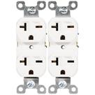 Tomada de parede Shadid 220V/240V/250V Nema 6-20R 20A, pacote com 2