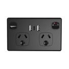 Tomada De Parede USB Dupla Com Tipo-C E Interruptor, Adaptador AU 10A Para Carregamento De Celular Tomada De Parede USB Dupla Com Tipo-C E Interruptor, Adaptador AU 10A Para Carregamento De Celular