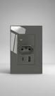 Tomada de Parede USB + Tipo C Bivolt 2.1A
