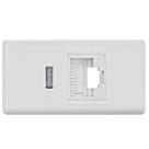 Tomada de Rede RJ45 Tramontina - Módulo de Conexão Ethernet 12707