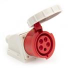 Tomada De Sobrepor IP 67 3P+N+T 32A 380V Strahl PA5206/BC Tomada De Sobrepor IP 67 3P+N+T 32A 380V Strahl PA5206/BC