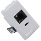 Tomada de telefone rj 11 tablet branco - Tramontina