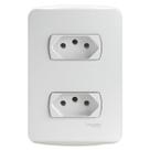Tomada Dupla 10A + 20A Conjunto 4x2 Miluz Schneider