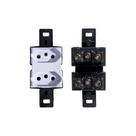Tomada dupla 20a 250v branca - blux