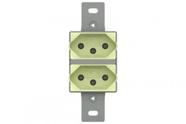 Tomada dupla 2P+T 20A 250V FOSF Tomada dupla 2P+T 20A 250V FOSF