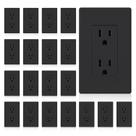 Tomada elétrica de parede ELEGRP 15A 125V, pacote com 20