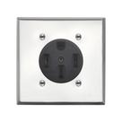 Tomada elétrica EDYCARX Nema 14-50r 50A 125/250V Montagem embutida Tomada elétrica EDYCARX Nema 14-50r 50A 125/250V Montagem embutida