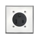 Tomada elétrica EDYCARX Nema 6-50r 50A 250V Montagem embutida
