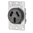 Tomada elétrica Leviton 50 Amp 125/250V NEMA 10-50R Tomada elétrica Leviton 50 Amp 125/250V NEMA 10-50R