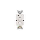 Tomada Elétrica Leviton R02-GFNT2-0KW Duplex 20A Branca