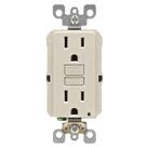 Tomada elétrica Leviton R06-GFNT1-0KT 15A GFCI