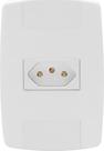 Tomada Elétrica Universal Branca Completa Lev - Ilumi, Tamanho: 10A Tomada Elétrica Universal Branca Completa Lev - Ilumi, Tamanho: 10A