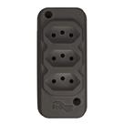 Tomada em Barra 3 Tomadas 2P+T 10A 250V - Techna