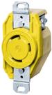 Tomada Embutida Marinha de Grau Marítimo Hubbell Twist-Lock 30A 125V