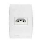 Tomada Embutir 2P+T 20 Amperes Branca Linha Ilus 5UB99050 - SOPRANO