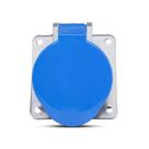 Tomada Embutir 3P+N+T 63A 200/250V A5549 Azul Steck