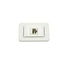 Tomada Embutir Móveis Informática Rj 45 Branco - Lumitek
