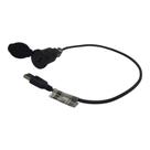 Tomada Entrada Usb Com Cabo Console Mitsubishi 13949459X Tomada Entrada Usb Com Cabo Console Mitsubishi 13949459X