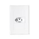 Tomada Evidence 2P T 10 A com Placa Fame 13634