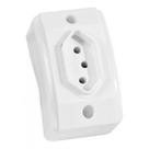 Tomada Externa 10A Branco - Perlex