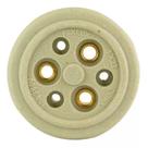 Tomada Externa de Louça 3 Polos 30 Amperes 380 Volts FOXLUX
