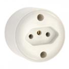 Tomada Externa Fame 2 Polos +Terra Fame 20A Externa