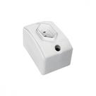 Tomada Externa Perlex 2 Polos +Terra 20A Retangular Branca 715Brc/10 Tomada Externa Perlex 2 Polos +Terra 20A Retangular Branca 715Brc/10