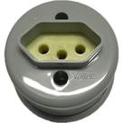 Tomada Externa Voltec 2 Polos +Terra 20A Cinza V419.2 - Kit C/30