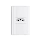 Tomada Fame Modulare 2p+t 20a Com Placa 4x2 Branco