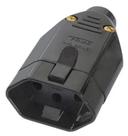 Tomada Femea Fame 2P+T 20A 250V Preto