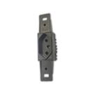 Tomada haste longa 2p t 20a 250v preta triangular ref 9806-1 - blux Tomada haste longa 2p t 20a 250v preta triangular ref 9806-1 - blux