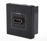 Tomada hdmi 2 mod preta 615092pt pial plus +