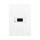 Tomada Hdmi Caprice Modular Pluzie 4x2