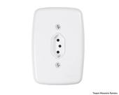 Tomada Ideale Br 2P T Vertical C/Pl 10A 250V 3280 c/12pcs