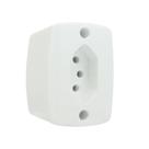 Tomada Ilumi de Sobrepor Bipolar 2P+T 10A 250v 10pç - Ilumi materiais elétricos