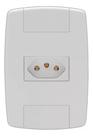 Tomada Ilumi Modelo Lev Modular C/ Placa 1 Tomada 2p+t - 10a