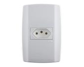 Tomada Ilumi Slim C/Pl Horiz 10A 250V 80150 Tomada Ilumi Slim C/Pl Horiz 10A 250V 80150
