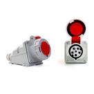 Tomada Industria Sobrepo 3P+N+T16A380/440V Ip67 StrahlPA5006