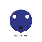 Tomada Industrial 2P+T 63A 220-250Vca 6H Tramontina Tomada Industrial 2P+T 63A 220-250Vca 6H Tramontina