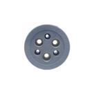 Tomada industrial de sobrepor 3 x 32a 500v de nylon - Lumibras