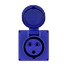 Tomada Industrial Embutir 32A 2P+T 6H 220V/240V Soprano