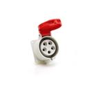 Tomada industrial embutir 3p+n+t 16a 380/440v strahl 5046/bc