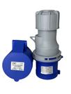 Tomada industrial emenda macho e femea 220v 2p + terra 32a