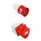 Tomada industrial macho e femea 3p + terra 32a 380v