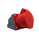 Tomada Industrial Sobrepor 32a 3P+T Soprano IP44 380/440V 6h